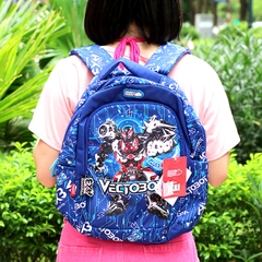 Ba Lô Clever Hippo BV0112/BLUE Easy Go - Siêu Robo Vectobot Xanh Dương