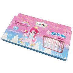 Bút Sáp Màu Smart Kids Unicorn 18 Màu Cr07