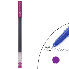 Combo 5 Bút Gel Bitex G08 Mực Tím 0.5mm