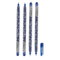 Combo 4 Bút Gel Smart Kids Dino G01 Mực Xanh 0.5mm