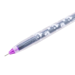 Combo 4 Bút Gel Smart Kids Dino G01 Mực Tím 0.5mm