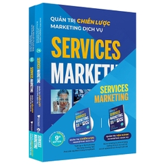 Combo 2 Cuốn Textbook Services Marketing