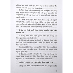 Luật Tiếp Cận Thông Tin (Hiện Hành)