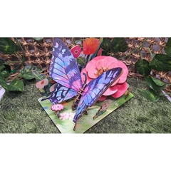 Mô Hình Gỗ Puzzle 3D - Bướm Và Môi Trường Sống Của Nó 1926 (68041)
