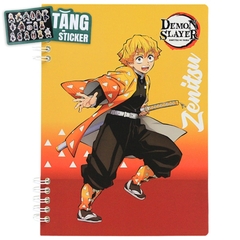 Sổ Lò Xo Kẻ Ngang Thiên Long A5 MB-023/Ds 120 Trang 100gsm - Nhân Vật Demon Slayer - Zenitsu