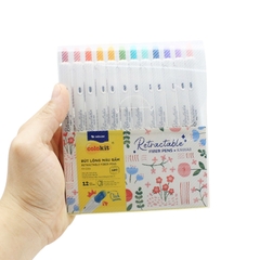 Bút Lông Màu Bấm Colokit FP-C016 Kawaii 12 Màu