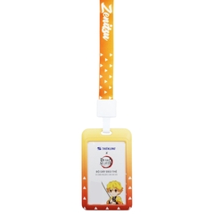 Bộ Dây Đeo Thẻ Thanh Gươm Diệt Quỷ Thiên Long CHD-001/Ds Màu Cam - Zenitsu