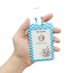 Bộ Dây Đeo Thẻ Thanh Gươm Diệt Quỷ Thiên Long CHD-001/Ds Màu Nâu - Inosuke