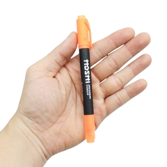 Bút Dạ Quang 2 Đầu Thiên Long Hoshi HL-018/HS Màu Cam
