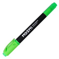 Bút Dạ Quang 2 Đầu Thiên Long Hoshi HL-018/HS Màu Xanh Lá