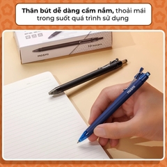 Bút Gel Không Đệm Thiên Long Hoshi GEL-046/HS Ngòi 0.5 MM Mực Xanh, Đen