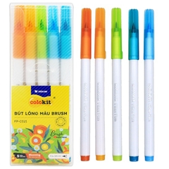 Bút Lông Màu Đầu Brush Colokit FP-C021 Blooming 5 màu