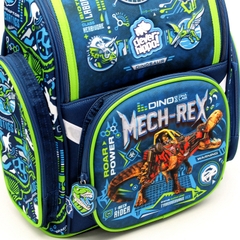Ba Lô Chống Gù Clever Hippo Fancy Mech Rex Dino BD1222/Blue