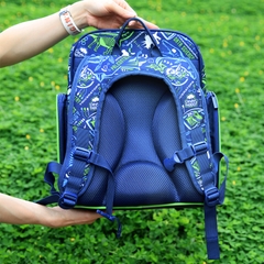 Ba Lô Chống Gù Clever Hippo Fancy Mech Rex Dino BD1222/Blue