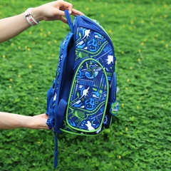Ba Lô Chống Gù Clever Hippo Fancy Mech Rex Dino BD1222/Blue