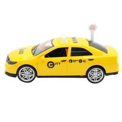 Đồ Chơi Combo Xe Buýt Tham Quan Và Xe Taxi Có Đèn Và Âm Thanh CB-VTA15-VT21Q