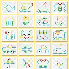 Đồ Chơi Bảng Vẽ Nam Châm Sáng Tạo Cho Bé PAB031