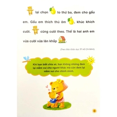 Truyện Tranh Tư Duy Cho Bé - Song Ngữ Việt-Anh - Yêu Thương - Chia Sẻ
