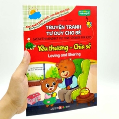 Truyện Tranh Tư Duy Cho Bé - Song Ngữ Việt-Anh - Yêu Thương - Chia Sẻ