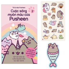 Tớ Là Mèo Pusheen Tập 2 Tặng Kèm Obi + Sticker + Bookmark