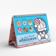 Lịch Để Bàn Doraemon 2025 - Tặng Kèm Bảng Sticker