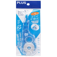 Băng Xóa Kéo Whiper - Plus 100-V039 - Xanh Dương (5mm x 12m)