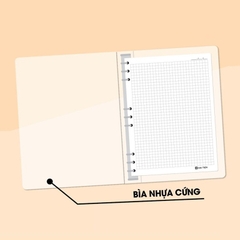 Sổ Còng Bìa Nhựa Marine A5 8854 200Tr