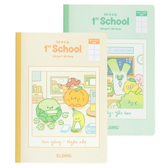 Vở 4 Ô Ly K.Long B5 1st School Fruity 80tr TP027