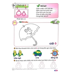 Dành Cho Trẻ Mầm Non - Vở Bé Nhận Biết Và Làm Quen Với Chữ Cái - Trẻ 4-5 Tuổi