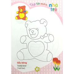 Tập Tô Màu Nhà Trẻ - Chủ Đề Đồ Dùng Và Đồ Chơi