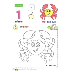Tập Tô Và Làm Quen Chữ Số Dành Cho Trẻ 5-6 Tuổi