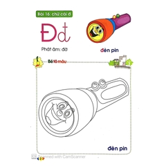 Tập Tô Và Làm Quen Với Chữ Cái Tập 2 Dành Cho Bé 5 -6 Tuổi