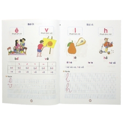 Tủ Sách Bé Vào Lớp Một - Bé Học Vần - Dành Cho Học Sinh Mẫu Giáo Lớn