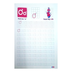 Hành Trang Cho Bé Vào Lớp 1 - Bé Tập Tô Chữ Cái Dành Cho Trẻ 4-5 Tuổi