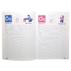 Hành Trang Cho Bé Vào Lớp 1 - Bé Tập Tô Chữ Cái Dành Cho Trẻ 5-6 Tuổi