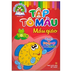 Tập Tô Màu Mẫu Giáo - Chủ Đề Động Vật Dưới Nước