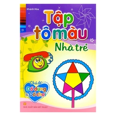 Combo 8 Cuốn Tập Tô Màu Nhà Trẻ