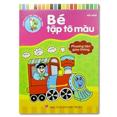 Bé Tập Tô Màu - Phương Tiện Giao Thông
