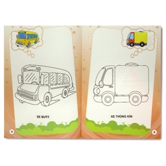 Bé Tập Tô Màu - Phương Tiện Giao Thông
