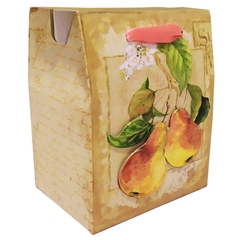 Túi Hộp Cao Cấp Trang Trí Họa Tiết Linh Lan - Số 3