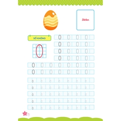 Cùng Khủng Long Học Nét Cơ Bản - Quyển 2 - Bé Trai (Chữ Số Đầu Tiên)