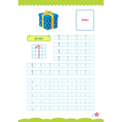 Cùng Khủng Long Học Nét Cơ Bản - Quyển 2 - Bé Trai (Chữ Số Đầu Tiên)