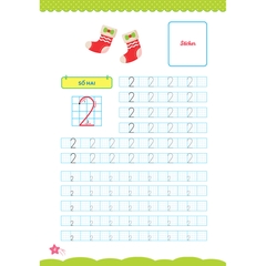 Cùng Khủng Long Học Nét Cơ Bản - Quyển 2 - Bé Trai (Chữ Số Đầu Tiên)