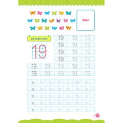 Cùng Khủng Long Học Nét Cơ Bản - Quyển 2 - Bé Trai (Chữ Số Đầu Tiên)