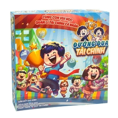 Đồ Chơi Boardgame Đường Đua Tài Chính - Trò Chơi Giáo Dục Giúp Con Hình Thành Tư Duy Tài Chính