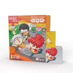 Đồ Chơi BoardGame Lớp Học Mật Ngữ - Xếp Hình Puzzle Thể Thao Vui Nhộn