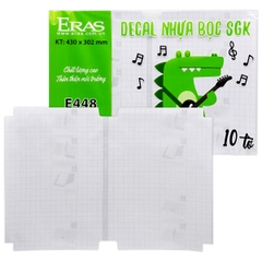 Bọc Đề Can Sách Giáo Khoa Mới Eras E448 (10T/Tập)