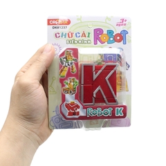 Đồ Chơi Cresta Chữ Cái Biến Hình - Robot K DK81237