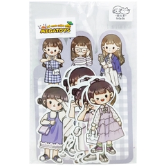 Đồ Chơi Sticker Telado - Cô Bé Abu Và Thời Trang Bốn Mùa