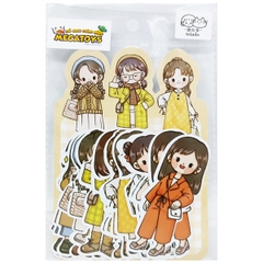 Đồ Chơi Sticker Telado - Cô Bé Abu Và Thời Trang Bốn Mùa